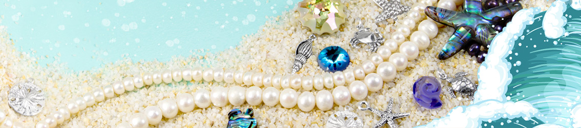 Beach & Sealife Beads, Charms & Pendants